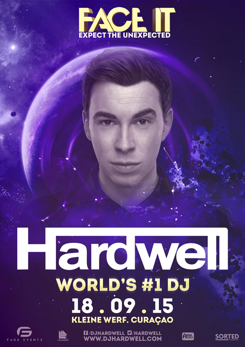 Face It Presents Hardwell - Curaçao Party Guide